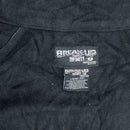Mossy Oak Break-Up Camo & Black Fleece Jacket - Large