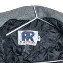 Allrecinc Grey Wool Varsity Jacket - XSmall