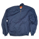 Cintas Blue Quilted Bomber Jacket - Large