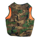 US Made Woodland & Blaze Orange Insulated Vest - Medium - Army & Outdoors - Vests