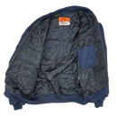 Cintas Blue Quilted Bomber Jacket - Large