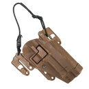 Blackhawk SERPA CQC Coyote Right Handed P226 Holster with S.T.R.I.K.E. MOLLE Platform - Army & Outdoors - Holsters