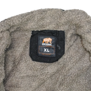 Berne Black Canvas Sherpa Lined Vest - XLarge