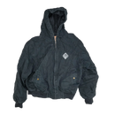 Swingster Black Hooded Jacket - Large