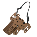 Blackhawk SERPA CQC Coyote Right Handed P226 Holster with S.T.R.I.K.E. MOLLE Platform - Army & Outdoors - Holsters