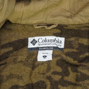 Columbia Wool Camouflage Hooded Jacket - Small