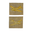 British Royal Army Service Corps Air Despatch Group Shoulder Patches