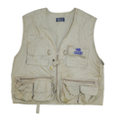 Lord Calvert Branded Beige Fishing Vest - XLarge - Army & Outdoors - Vests