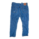 Levi's 501 Distressed Blue Jeans - 30x26, Small