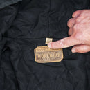 Swingster Black Hooded Jacket - Large