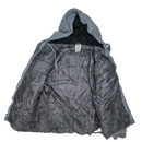 Dickies Grey Quilted Hooded Jacket - Large