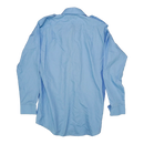 NZ Air Force Light Blue Long Sleeve Service Shirt - 40, Medium