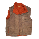 Morgan Creek Brown Fleece Lined Vest - Large