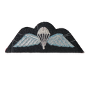 British Army Parachutist Wings Red Backed Patch