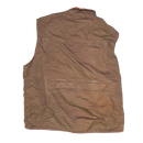 Morgan Creek Brown Fleece Lined Vest - Large