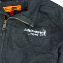 Corner Stone Black Flannel Lined Work Jacket - Large