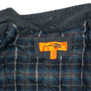Corner Stone Black Flannel Lined Work Jacket - Large