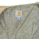 Carhartt Khaki Sherpa Lined Vest - Large