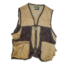 US Made SafTbak Khaki & Brown Hunting Vest - XLarge - Army & Outdoors - Vests