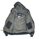 Walls Zero-Zone Black Quilted Hooded Jacket - Large