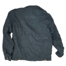Corner Stone Black Flannel Lined Work Jacket - Large