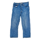 Levi's 501 Women's Ribcage Straight Cut Blue Jeans - 30x27, Small