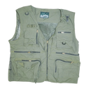 CN Olive Fishing Vest - 2XLarge - Army & Outdoors - Vests