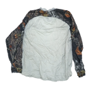Mossy Oak White and Camo Field Shirt - XLarge