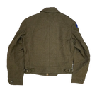 US Army M1944 Ike Jacket Modified w/ Zip-Front - 34S, Small