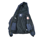 Berne Blue Quilted Hooded Jacket - Small