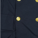 Black Service Dress Jacket - 42L, Large
