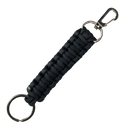 Black Paracord Keychain