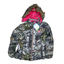 Mossy Oak Women's Birch Camo Insulated Hooded Jacket - Large - Army & Outdoors - Hoodies