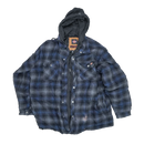 Dickies Blue Plaid Quilted Jacket - XLarge