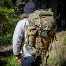 German Army Flecktarn Rucksack - Grade 2 - German Army Surplus - Hiking Packs