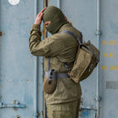 East German Combat Rain Camo Pack - East German Army Surplus - Day Packs