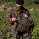 Belgian Olive Canvas Rucksack - Belgian Army Surplus - Day Packs