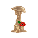 Anzac Battlefield Cross Pin - ANZAC Day - Flags, Badges & Insignia