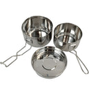 Czech Style Stainless Steel Mess Kit - Czech Army Surplus - Mess Kits