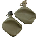 US 2QT. Collapsible Olive Drab Canteen w/ NBC Lid - US Army Surplus - Canteens & Bottles
