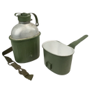 German Army Aluminum Canteen Set - German Army Surplus - Mess Kits