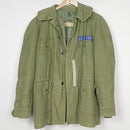 USAF OG 107 Wind Resistant Sateen Jacket 1965 with Liner - Large Long - US Air Force Surplus - Field Jackets
