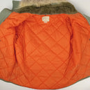 N-3B Jacket with Orange Interior and Fur Ruff - XL - Unbranded - Flight Jackets