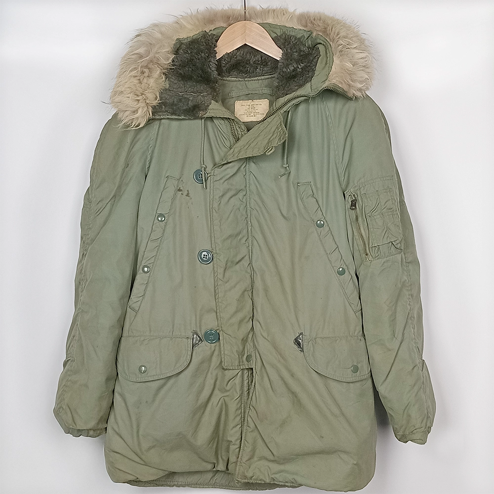 US N-3B Jacket with Fur Ruff 1969 - M