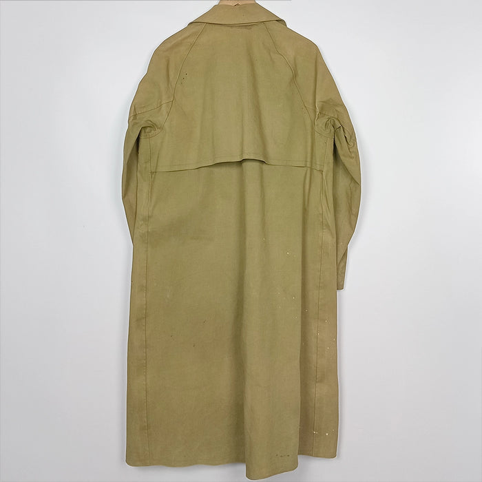 US WWII Dismounted Rain Coat OD, Sunlite - Medium - US Army Surplus - Rain Jackets