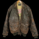 US Avirex Type A-2 Leather Jacket - Army & Outdoors - Leather Jackets