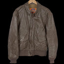 US Cooper Type A-2 Leather Flight Jacket - Army & Outdoors - Flight Jackets