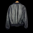 Alpha Industries Black Leather Jacket - Alpha Industries - Leather Jackets