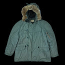 USGI N-3B Extreme Cold Weather Parka w/ Fur Ruff - US Army Surplus - Parkas
