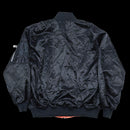 Alpha Industries 1980s MA-1 Black Flight Jacket - Alpha Industries - Flight Jackets
